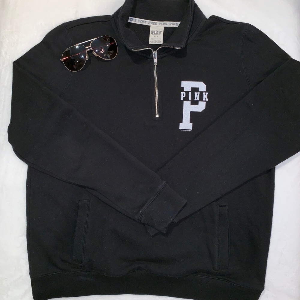 PINK Half-Zip SweatShirt